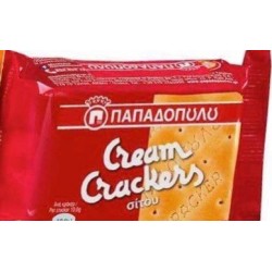 Cream Crackers Σίτου Παπαδοπούλου